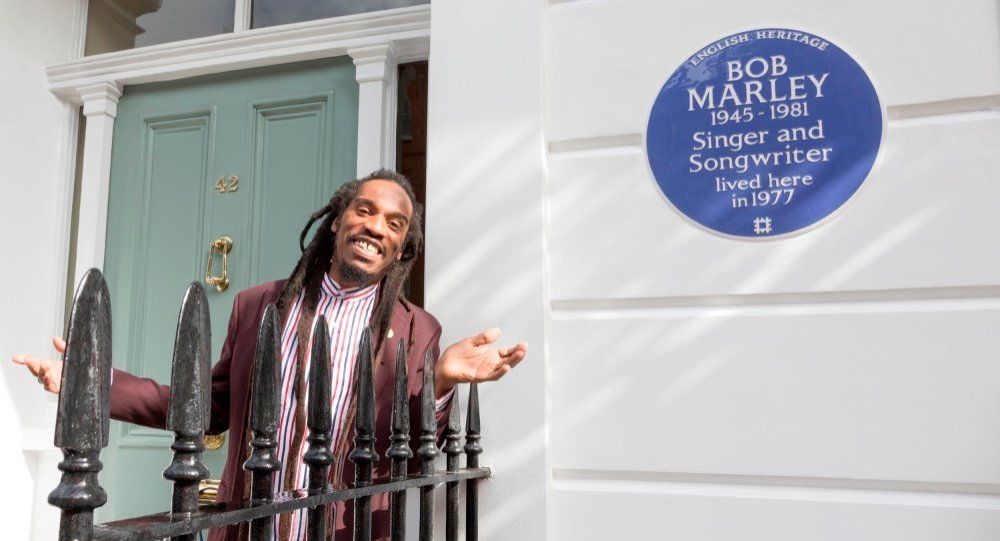 La casa de Bob Marley en Londres es marcada con la placa azul de la Herencia Inglesa