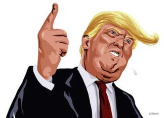 Trump discute con una periodista