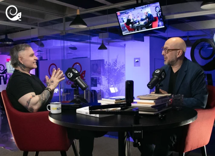 Fiscal Saab en entrevista con Pérez Pirela